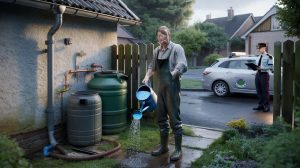 Bad news for gardeners: a €135 fine will apply from February 18 for using rainwater without proper authorisation
