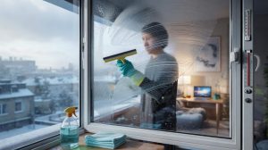 The streak-free window-cleaning method that still works flawlessly even in freezing temperatures