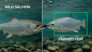 AI breakthrough identifies farmed salmon in the wild