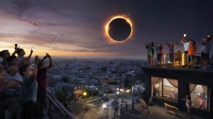 Daylight stolen from millions as the century’s longest solar eclipse plunges regions into awe, fear and furious debate over whether to celebrate or dread the darkening sky